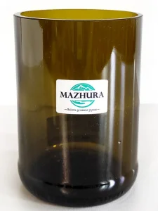 Ваза Mazhura скляна 12,5см d8см (mz706634)