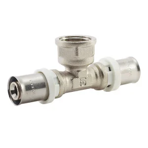 Трійник прес FADO з внутрішнім різьбленням 16х1 / 2"х16 HDT11