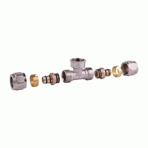 Трійник обжимний SD Forte 16х1/2"х16 ВР (SF177W161516)