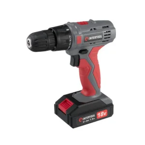 Дриль-шурупокрут акумуляторний Intertool Li-Ion 18В DT-0315