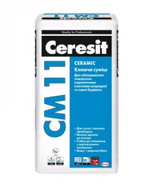 Клей для плитки Ceramic CM 11, 25кг