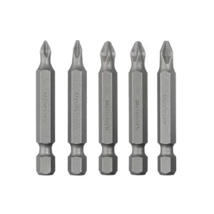 Набір біт Intertool STORM PH1, PH2, PZ1, PZ2 1/4"х50мм 5шт (VT-0205)