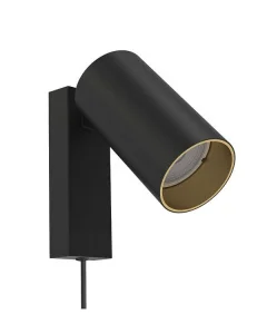 Світильник Nowodvorski Mono Kinkiet I Black/Gold Z (7765)
