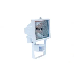 Прожектор галогенный с сенсором движения Bemko 150W белый (C55-SFL150WH)