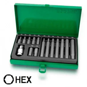 Набір біт TOPTUL HEX 10мм 15шт (GAAD1508)