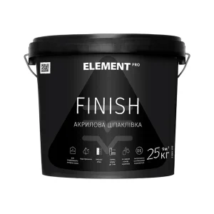 Шпаклевка акриловая финишная ELEMENT PRO финишная 25кг