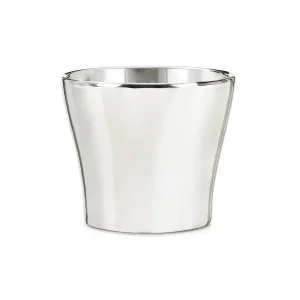 Кашпо для квітів Scheurich MIRROR SILVER кераміка 13 дзеркальне