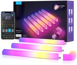 Фото набор настенных светильников govee h6062 glide wall light rgbic 7 предметов (b6062301)