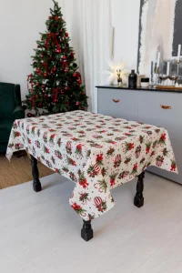 Скатертина Прованс Stripe Balls 120х136см (042161)