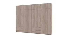 Шафа для одягу Doros Лукас Дуб сонома 4та4 ДСП 320х50х240 (42005127)