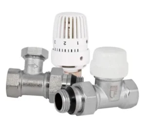 Комплект термостатичний для радіатора SD Forte 1/2" прямий (SF255W15)