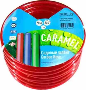 Шланг PRESTO-PS Caramel 3/4" 30м червоний (SE-3/4 30)