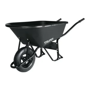 Тачка Truper 120 литров с лопатой и граблями (CAT-60PLSPEC)