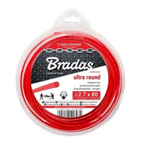 Волосінь для скошування BRADAS ULTRA кругла 2,7ммx80м блістер (ZUO27045B)