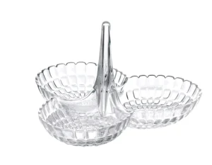Фото менажница на 3 отделения guzzini tiffany (19920000)