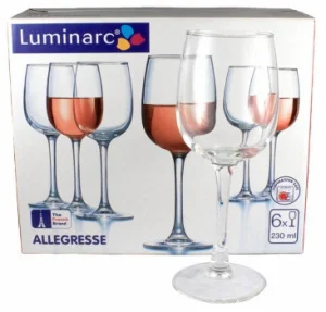 Келихи для вина LUMINARC Аллегресс 230 мл (6 шт)