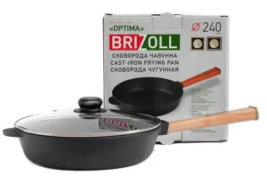 Пательня чавунна Brizoll Optima 24см (O2460-P-C)