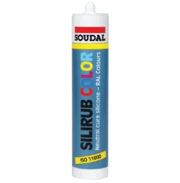 Герметик силиконовый Soudal Silirub Color Ral 1013 300мл (000020000000032001)