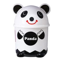 Фото мусорное ведро mvm panda bin-07 белое 3,2л (bin-07 3,2l white)