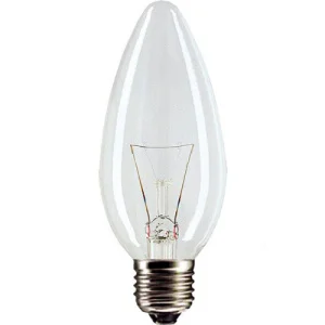 Лампа розжарювання Philips B35 прозора 60Вт E27 (90016424)