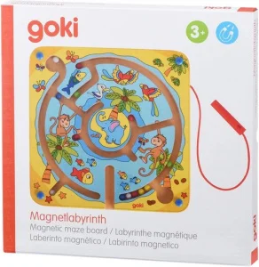 Фото игра goki магнитный лабиринт остров (53818g)