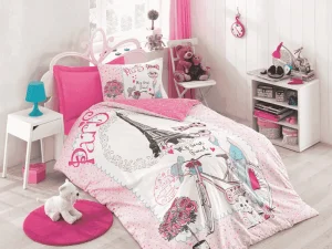 Комплект постільної білизни Cotton Box Best Friend Pembe 160x220см (CB_08007749)