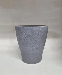 Кашпо для квітів Scheurich Pure Pottery сіро-кам'яний