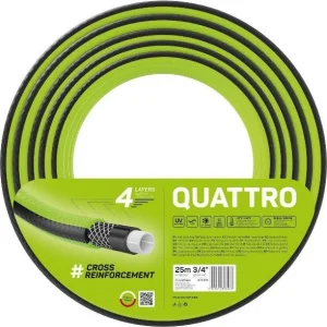 Шланг садовый Cellfast Quattro 3/4" 25м (10-075)