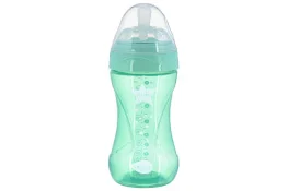 Фото бутылка для кормления антиколиковая nuvita nv6032 mimic cool 3м+ 250мл (nv6032green)