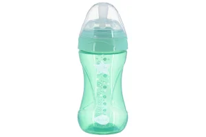Пляшка для годування антиколікова Nuvita NV6032 Mimic Cool 3м+ 250мл (NV6032GREEN)