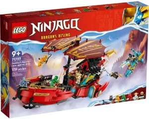 Фото конструктор lego ninjago подарок судьбы — гонки со временем 1739 деталей (71797)