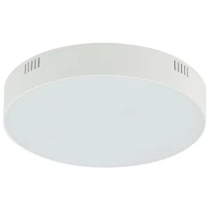 Фото светильник nowodvorski lid round led 35w, 3000k white (10404)