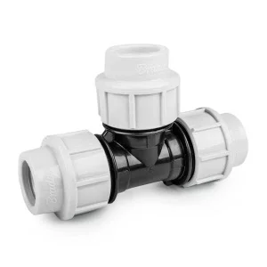 Трійник для труб BRADAS PE PN16 25мм (DSRA16T25)