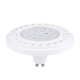 Фото лампа светодиодная nowodvorski reflector led 9w 3000k gu10 es111 angle 30 lens white (9345)