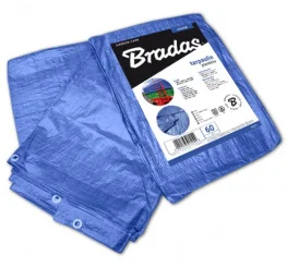 Тент водонепроницаемый Bradas BLUE 60г/м2 8x12м (PL8/12)