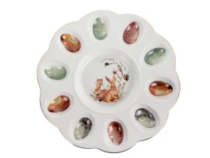 Блюдо для яєць Lefard Easter time 25см (985-187)