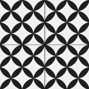 Керамограніт Almera Ceramica Pris.Pre. Circle Black 45х45см