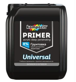 Грунтовка акриловая Kompozit Universal 10л