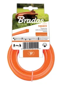 Волосінь для скошування BRADAS TRIMMER квадрат 2,4ммx100м (ZTK24100K)