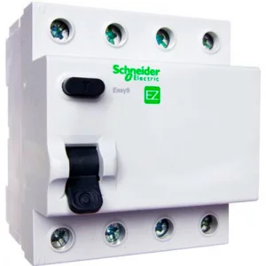 Диференціальний автомат Schneider EZ9R34463 EZ9 4P 63A 30mA AC