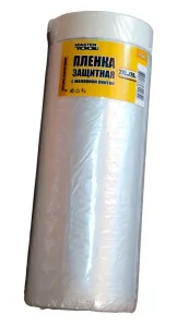 Плівка захисна з малярною стрічкою Mastertool 2,7x20м (79-9003)