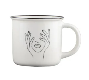Чашка Vittora Lady in white VT-C-512370 370мл (116971)