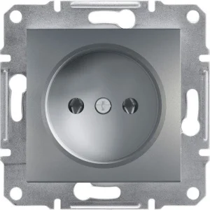 Розетка SCHNEIDER ASFORA EPH3000162 Металік