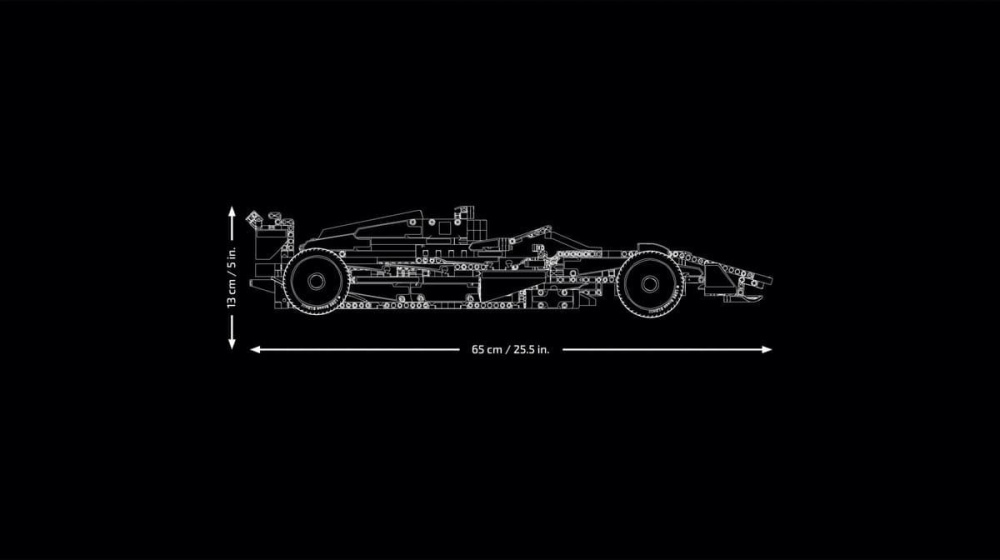 Конструктор Lego Technic Гоночний автомобіль McLaren Formula 1 1434 деталі (42141)