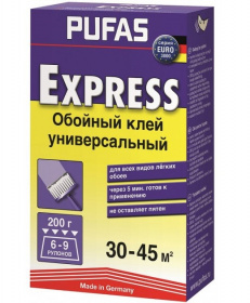 Клей для обоев Pufas Express EURO 3000 200г