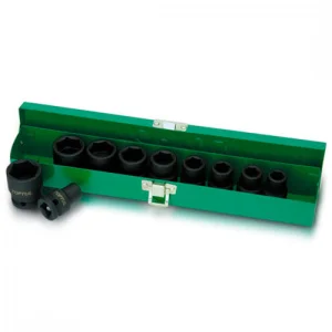 Набір головок торцевих ударних TOPTUL 1/2" 10-24мм 10шт (GDAD1001)