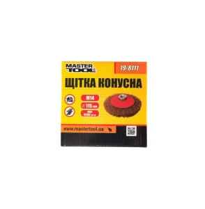 Щітка конусна Mastertool М14 115мм (19-8111)