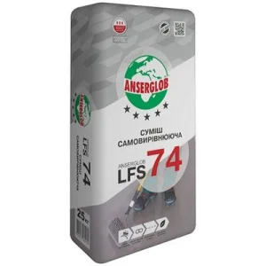 Самовирівнююча суміш Ансерглоб LFF-74 25кг