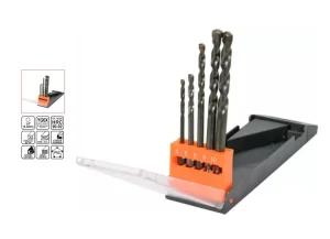 Набір свердл універсальних Sthor 1/4“ 5шт (21695)