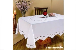 Скатертина Kayaoglu 160x300 Samanyolu кремова